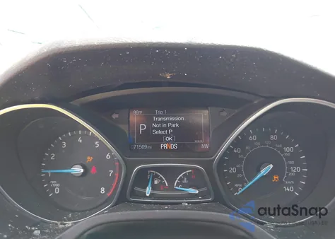 2016 Ford Focus Se z USA, uszkodzony, nr VIN 1FADP3F25GL314507